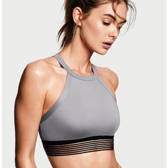 victoria secret high neck sports bra